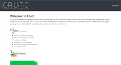 Desktop Screenshot of cruto.com